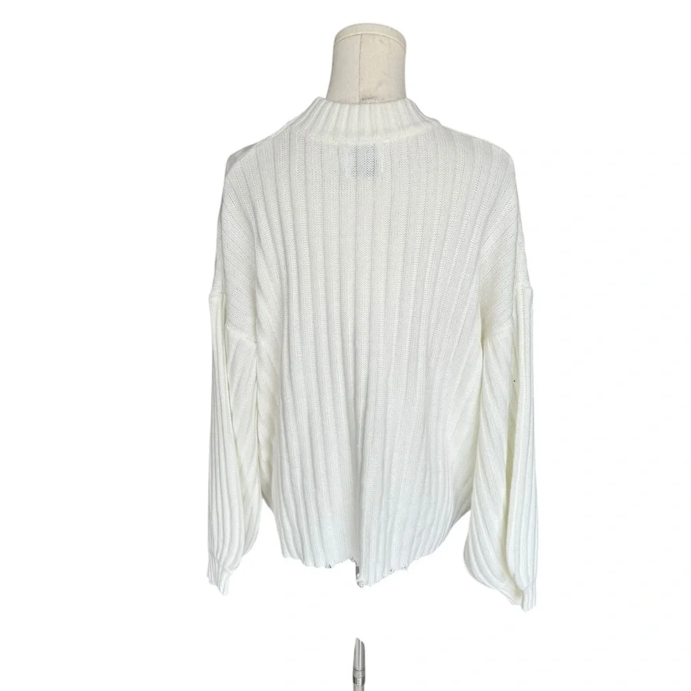 Princess Polly - Innerbloom Oversized Ribbed Sweater Sz L/XL